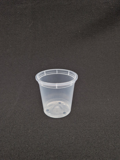 transparenter Topf (6cm, 9cm, 12cm)